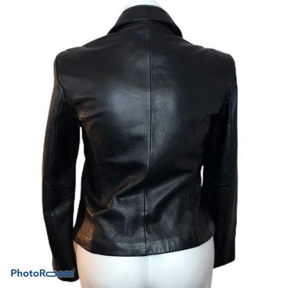 Katiana Couture Leather Jacket Size L - Picture 3 of 7